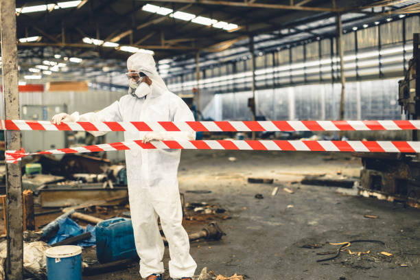 Professional Biohazard technician working in Boelus, NE